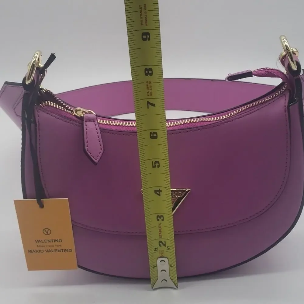 Valentino By Mario Valentino Genuine Leather Crossbody Made In Italy NWT